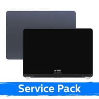 Ekranas skirtas (Pilnas su korpusu) MacBook Air M3 13" (A3113) 2024 / Black / (Service Pack)
