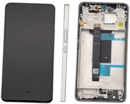 Ekranas Xiaomi Redmi Note 15 Pro 4G su lietimui jautriu stikliuku ir rėmeliu Titanium originalus (service pack)