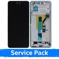Ekranas skirtas Xiaomi 13 Lite su rėmeliu / Lite Blue / (Service Pack)
