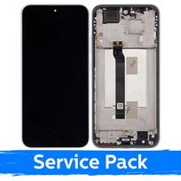 Ekranas skirtas Xiaomi Redmi Note 15 Pro 5G su rėmeliu / Glacier Blue / (Service Pack)