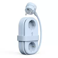 Orico AP3 65W GaN 6in1 maitinimo blokas 2x AC + 2x USB-A + 2x USB-C - mėlynas