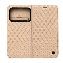 Smart Caro dėklas Honor 600 / Honor 600 Pro smėlio spalvos