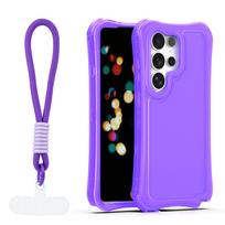 Safepop dėklas su dirželiu skirtas Samsung Galaxy S26 Ultra violetinis