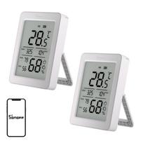 SONOFF ZigBee SNZB-02DR2 temperatūros ir drėgmės jutiklis, 2 vnt.