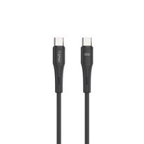 T-PHOX LAIDAS GENTLE USB-C/USB-C 60W JUODAS