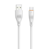 T-PHOX laidas X-Lite Type-C, baltas, 1M 3A