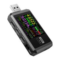 FNIRSI FNB48P USB prievado testeris, juodas