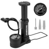 Rockbros 42610002001 pastatoma dviračio pompa su manometru - juoda
