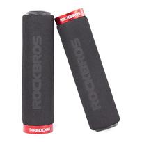 Rockbros BT1001BKRD kempininės dviračio vairo rankenos - juodos ir raudonos