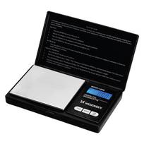 Wozinsky WDW-1000 juvelyrinės svarstyklės 200g 0.01g tikslumo su apšvietimu - juoda