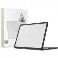 Tech-Protect Velar dėklas MacBook Air 15 colių 2023 / 2024 / 2025 / 2026 - skaidriai juodas