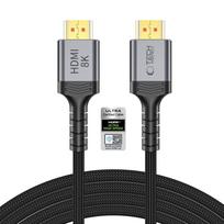 Tech-Protect UltraBoost HDMI 2.1 4K 120Hz / 8K 60Hz kabelis 300 cm - juodas