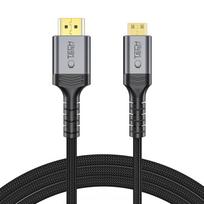 Tech-Protect UltraBoost Mini HDMI į HDMI 2.1 8K 60Hz kabelis 200 cm - juodas