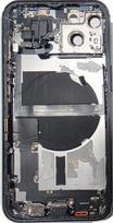 Galinis dangtelis iPhone 13 Midnight su NFC ir įkrovimo šleifu, mikrofonu originalus (used Grade C)