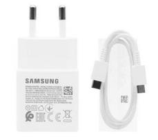 Įkroviklis originalus Samsung Fast Charging (USB-C) (EP-T1510EWE) (15W) baltas + USB-C laidas