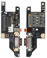 Lanksčioji jungtis Xiaomi Poco M8 Pro 5G su įkrovimo kontaktu ir mikrofonu, SIM kortelės kontaktu originali (service pack)