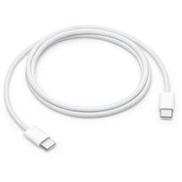 Apple originalus laidas USB C to C 60W MW493ZM/A A2795 su SIM kortelės raktu 1m be pakuotės baltas