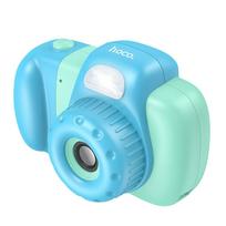 Skaitmeninė vaikiška kamera Hoco 2MP 2,4" Full HD DV201 mėlyna