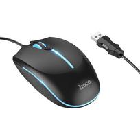 Laidinė žaidimų pelė Hoco USB A 2400 dpi GM37 juoda