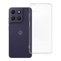 Dėklas Motorola G17 Clear Case 2 mm (kameros apsauga) skaidrus