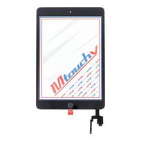MUSTTBY jutiklinis ekranas + galinis lipdukas + Home skirtas iPAD Mini 3 (juodas)