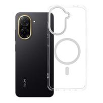 Dėklas Xiaomi Redmi A5 Frame Clear Hybrid Mag Cover suderinamas su MagSafe skaidrus