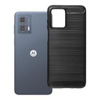 Dėklas Motorola G53 / G13 Carbon 2.0 juodas