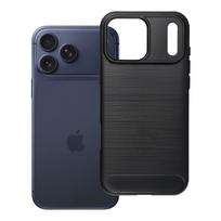 Dėklas iPhone 17 Pro Max / 18 Pro Max (žemas kameros kraštas) Carbon 2.0 juodas