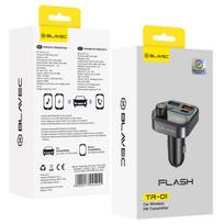 Blavec FM transliatorius Flash TR-01 MP3, Bluetooth - 2xUSB + Type C - PD 36W QC3.0 18W (TFMFTR01-B) juodas