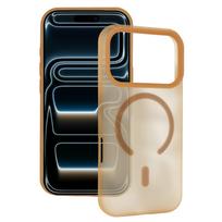 Tel Protect Mist Matte Magsafe dėklas Samsung Galaxy S23 Ultra kavos rudas