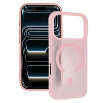 Tel Protect Mist Matte Magsafe dėklas Samsung Galaxy S23 Ultra šviesiai rožinis