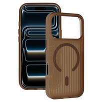 Tel Protect Twist Magsafe dėklas skirtas Samsung Galaxy S25 kavos rudas