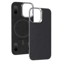 Liavec Carbon Layer Magsafe Aramid Fiber dėklas skirtas Iphone 17 juodas