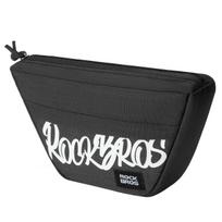 Rockbros G011 Flash Journey trapecijos formos dviračio vairo krepšys 0.7 l - juodas