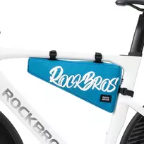 Rockbros G008 Flash Journey trikampis dviračio rėmo krepšys XL 1.9 l - mėlynas