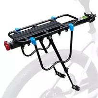 Rockbros Shelves HJ10010 greito tvirtinimo dviračio bagažinė su atšvaitu - juoda