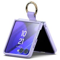 MERCURY AUKSINIO ŽIEDO DĖKLAS SAMSUNG GALAXY Z FLIP7, ALYVINIS VIOLETINIS