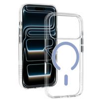 Liavec Pure dėklas, skirtas Iphone 17 Pro Max/18 Pro Max, šviesiai mėlynas (kameros valdymo mygtukas)