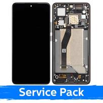 Ekranas skirtas Xiaomi 14T Pro su rėmeliu / Titan Black / (Service Pack)