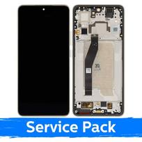 Ekranas skirtas Xiaomi 14T su rėmeliu / Titan Blue / (Service Pack)
