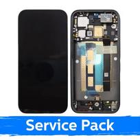 Ekranas skirtas Xiaomi Poco F8 Pro su rėmeliu / Black / (Service Pack)