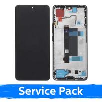 Ekranas skirtas Xiaomi Redmi Note 13 Pro 5G / Poco X6 5G su rėmeliu / Olive Green / (Service Pack)