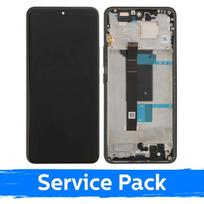 Ekranas skirtas Xiaomi Redmi Note 15 Pro 4G su rėmeliu / Glacier Blue / (Service Pack)