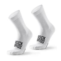 Rockbros 49210016001 ROAD TO SKY dviratininko kojinės, 36–38 cm – baltos