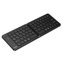 Sulankstoma belaidė QWERTY klaviatūra Hoco GM71, juoda