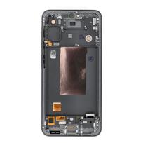 REWA OLED LCD ekranas su rėmeliu, skirtas SAMSUNG A56 5G, juodas