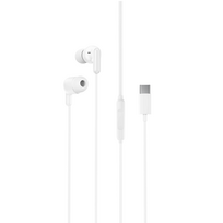 XO EP84 laidinės ausinės su USB-C jungtimi, baltos