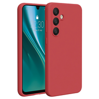 Etteri silikoninis dėklas Samsung Galaxy A56 5G, avietinis