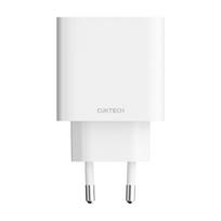 Cuktech A19 maitinimo adapteris 30 W, su USB-A ir USB-C jungtimis – baltas
