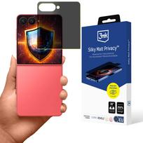 3mk „Silky Matt Privacy“ privatumo apsauginė ekrano plėvelė, skirta „Samsung Galaxy Z Flip7“